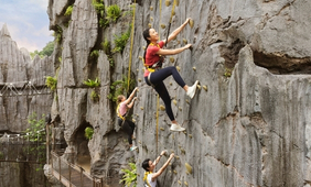 Rock Wall Climb