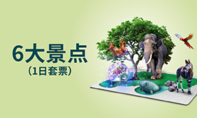 6大景点​（1日套票）