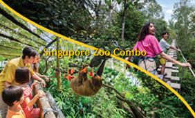 Local Exclusive: 2 Attraction Pass - Singapore Zoo Combo​